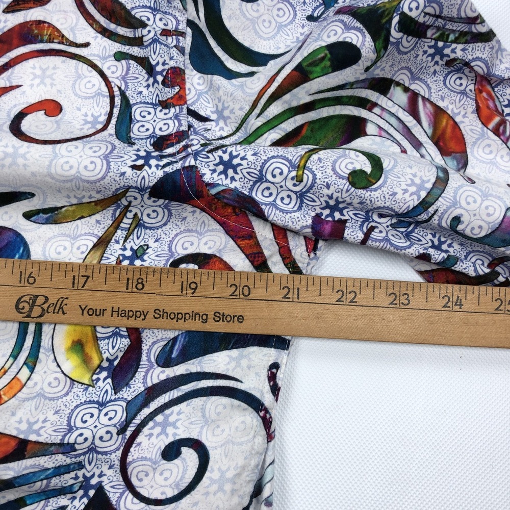 Robert Graham Men's M Tempo Long Sleeve Button Down Shirt Paisley - Picture 8 of 11